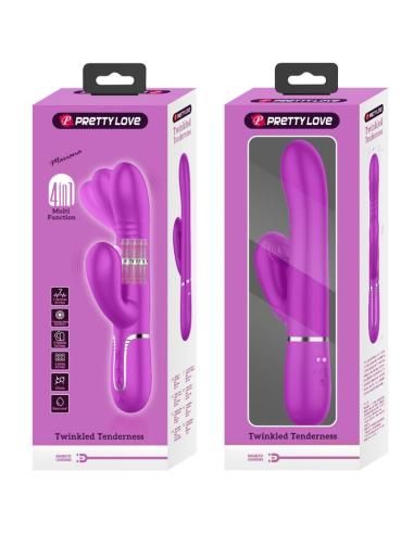 Pretty love - vibrador punto g multifunciÓn fucsia