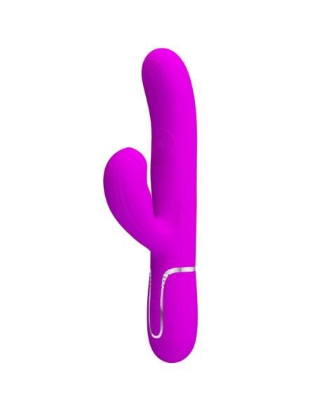 Pretty love - perlita vibrador punto g 3 en 1 multifunciÓn vioeta