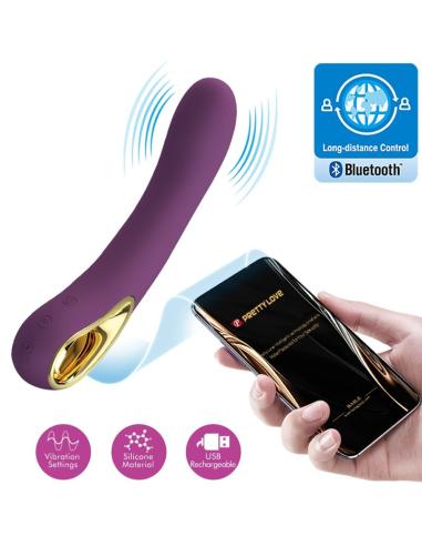 Pretty love - ethan vibrador recargable lila