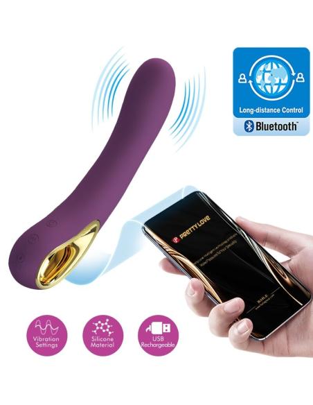 Pretty love - ethan vibrador recargable lila