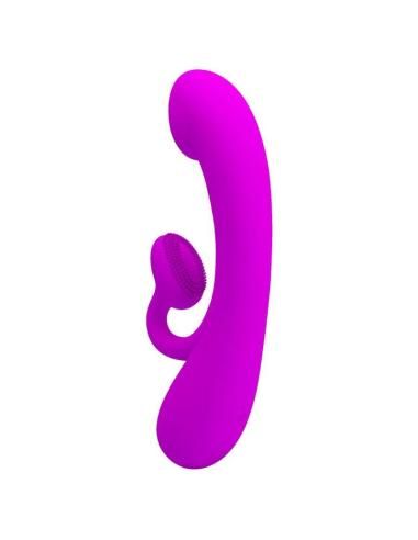 Pretty love - sincere vibrador y succionador de clÍtoris silicona morado