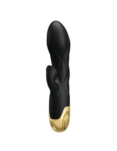 Pretty love - vibrador de lujo baÑado en oro recargable negro