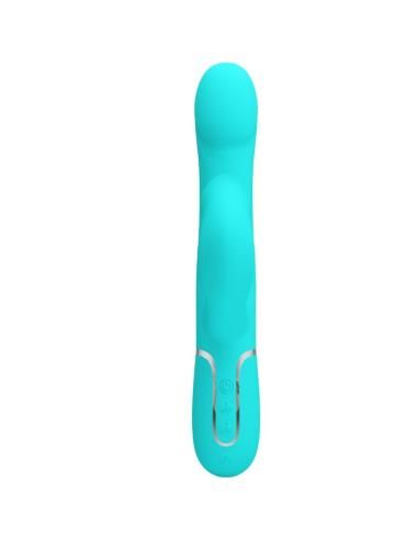 Pretty love - vibrador rabbit perlas verde agua