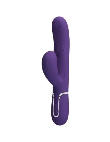 Pretty love - perlita vibrador punto g 3 en 1 multifunciÓn morado