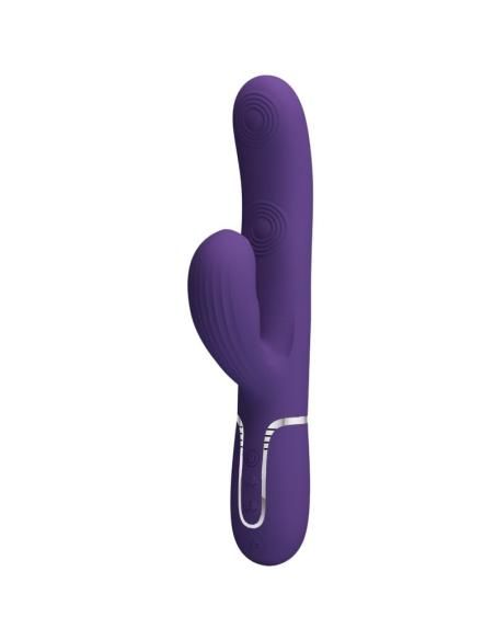 Pretty love - perlita vibrador punto g 3 en 1 multifunciÓn morado