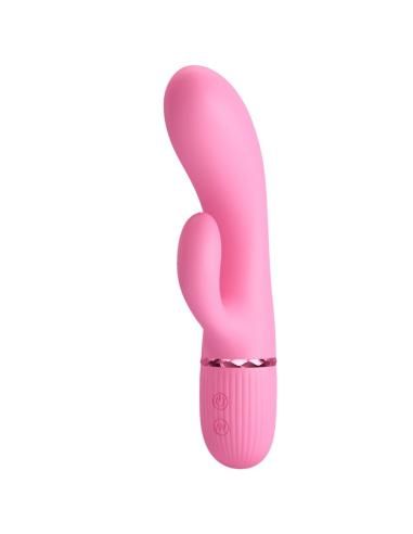 Pretty love - marski vibrador rabbit & punto g rosa