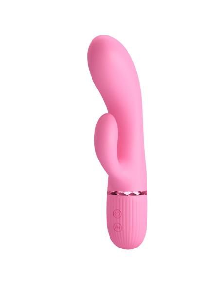 Pretty love - marski vibrador rabbit & punto g rosa