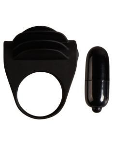 Pretty love - chester anillo vibrador negro