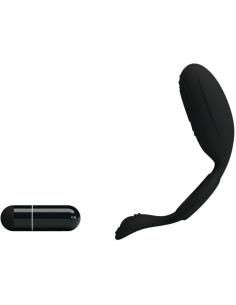 Pretty love - ethel anillo vibrador con estimulador 2