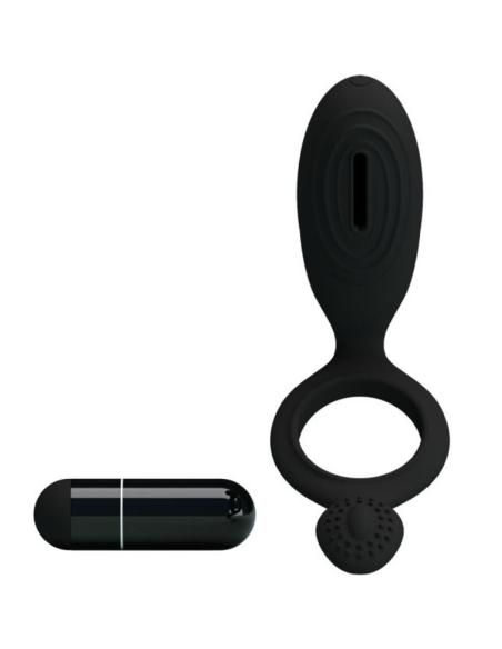 Pretty love - ethel anillo vibrador con estimulador