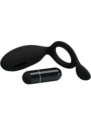 Pretty love - ethel anillo vibrador con estimulador