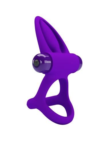Pretty love - anillo vibrador 10 vibraciones silicona violeta