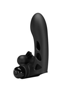 Pretty love - orlando funda de dedo vibrador negro 2