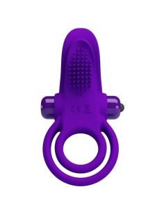 Pretty love - anillo vibrador para pene morado 2