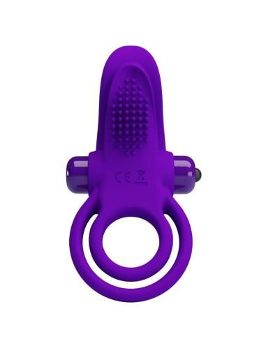 Pretty love - anillo vibrador para pene morado