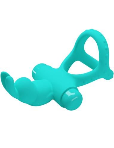 Pretty love - figgy anillo vibrador rabbit verde