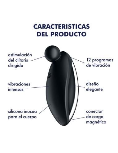 Satisfyer - spot on 2 vibrador lay-on negro