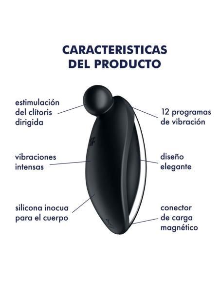 Satisfyer - spot on 2 vibrador lay-on negro