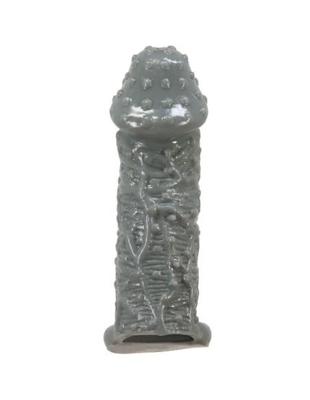 Pretty love - funda realÍstica alargadora y retardante para pene modelo 2 gris