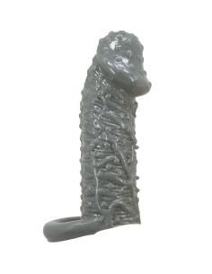 Pretty love - funda realÍstica alargadora y retardante para pene modelo 2 gris 2