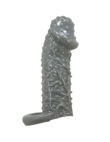 Pretty love - funda realÍstica alargadora y retardante para pene modelo 2 gris