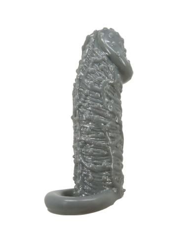 Pretty love - funda realÍstica alargadora y retardante para pene modelo 2 gris