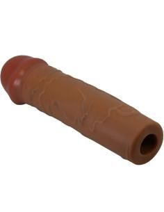 Pretty love - nile funda para pene con extensiÓn de 2.5 cm mulato 2