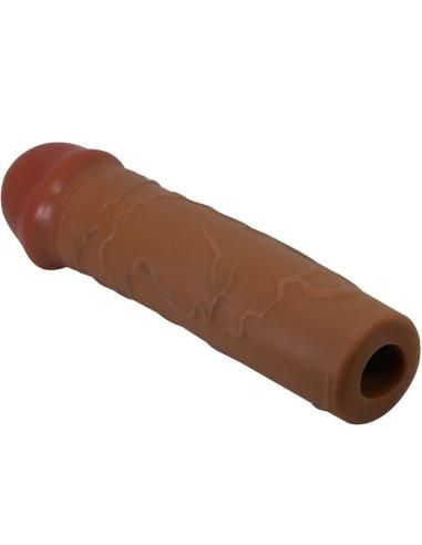 Pretty love - nile funda para pene con extensiÓn de 2.5 cm mulato