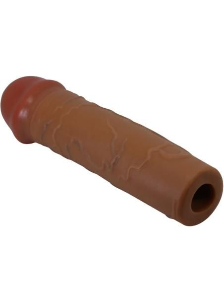 Pretty love - nile funda para pene con extensiÓn de 2.5 cm mulato