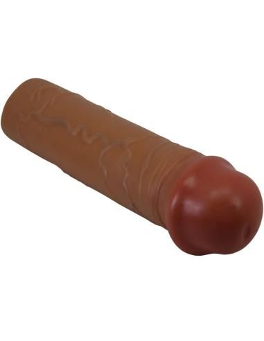 Pretty love - nile funda para pene con extensiÓn de 2.5 cm mulato