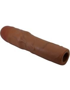 Pretty love - kylian funda para pene con extensiÓn de 7.6 cm mulato 2