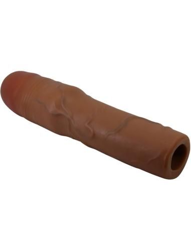 Pretty love - kylian funda para pene con extensiÓn de 7.6 cm mulato