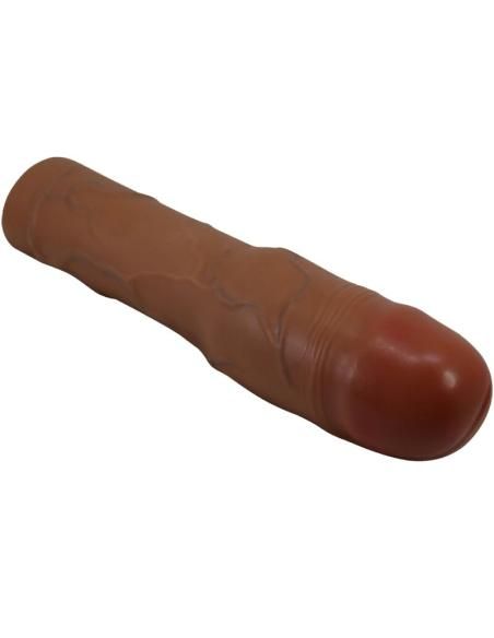 Pretty love - kylian funda para pene con extensiÓn de 7.6 cm mulato