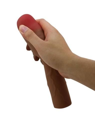 Pretty love - kylian funda para pene con extensiÓn de 7.6 cm mulato