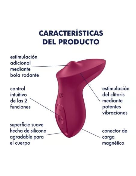 Satisfyer - exciterrr vibrador lay-on clÍtoris fucsia