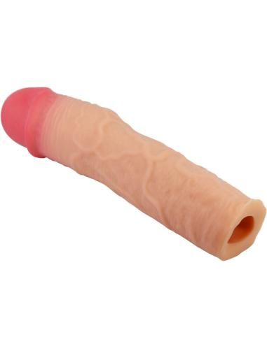 Pretty love - stevenson funda pene con extensiÓn de 7.6 cm natural