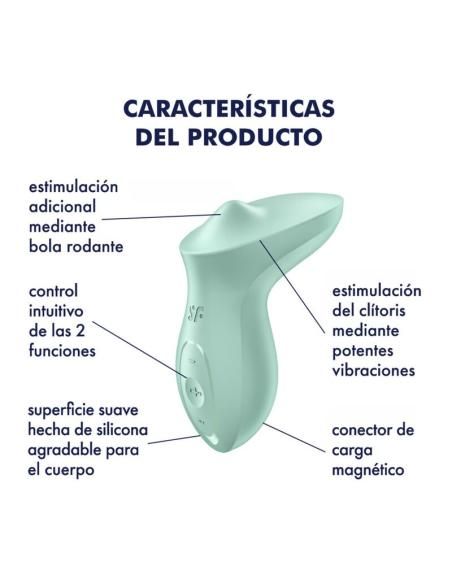 Satisfyer - exciterrr vibrador lay-on clÍtoris menta