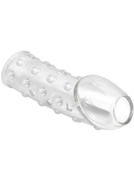 Pretty love - funda para pene apretada y voluminizadora transparente