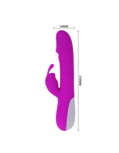 Pretty love - flirtation vibrador con estimulador clitoris robert