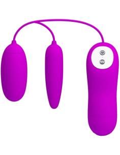 Pretty love - irma huevo vibrador doble