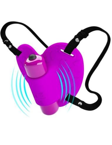 Pretty love - masajeador de clÍtoris heartbeat 10 modos de vibraciÓn morado