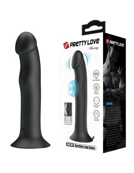 Pretty love - murray vibrador y succionador de clÍtoris negro