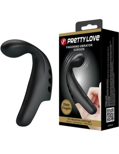 Pretty love - dedal vibrador gorgon negro