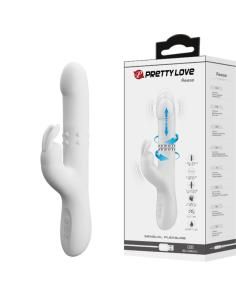 Pretty love - reese vibrador con rotaciÓn plateado 2