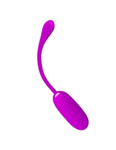 Pretty love - julius huevo vibrador impermeble & recargable morado