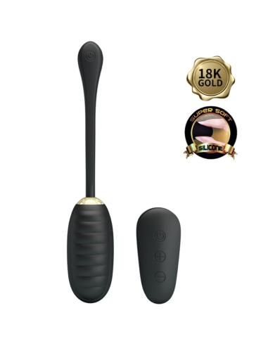 Pretty love - doreen huevo vibrador de lujo recargable negro control remoto