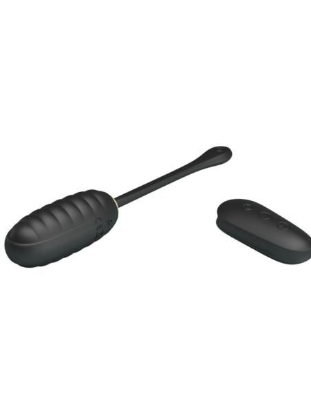 Pretty love - doreen huevo vibrador de lujo recargable negro control remoto