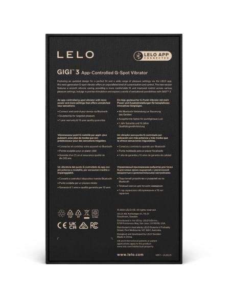 Lelo - gigi™ 3 vibrador punto g rosa