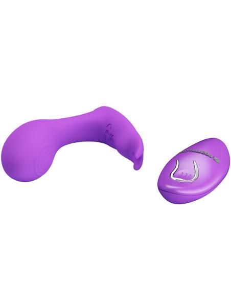 Pretty love - idabelle vibration & pulsation control remoto violeta