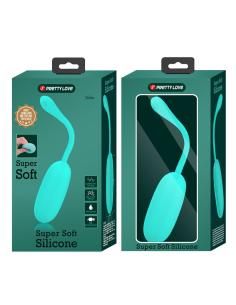 Pretty love - julius huevo vibrador impermeble & recargable verde agua